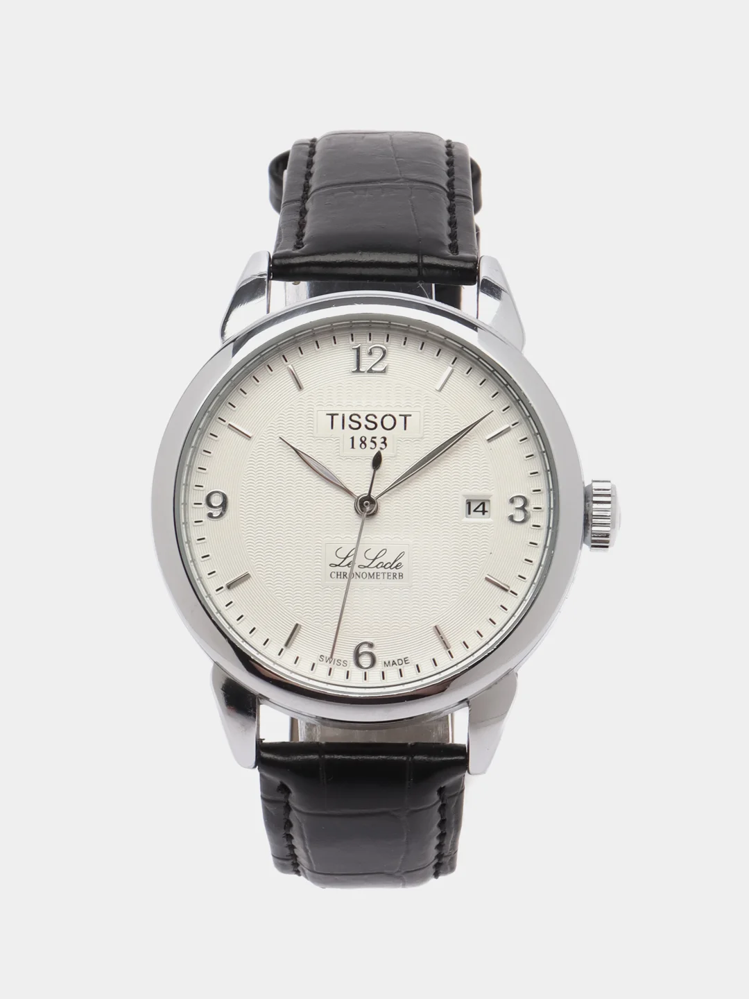Молочный часы наручные, механические, Tissot
