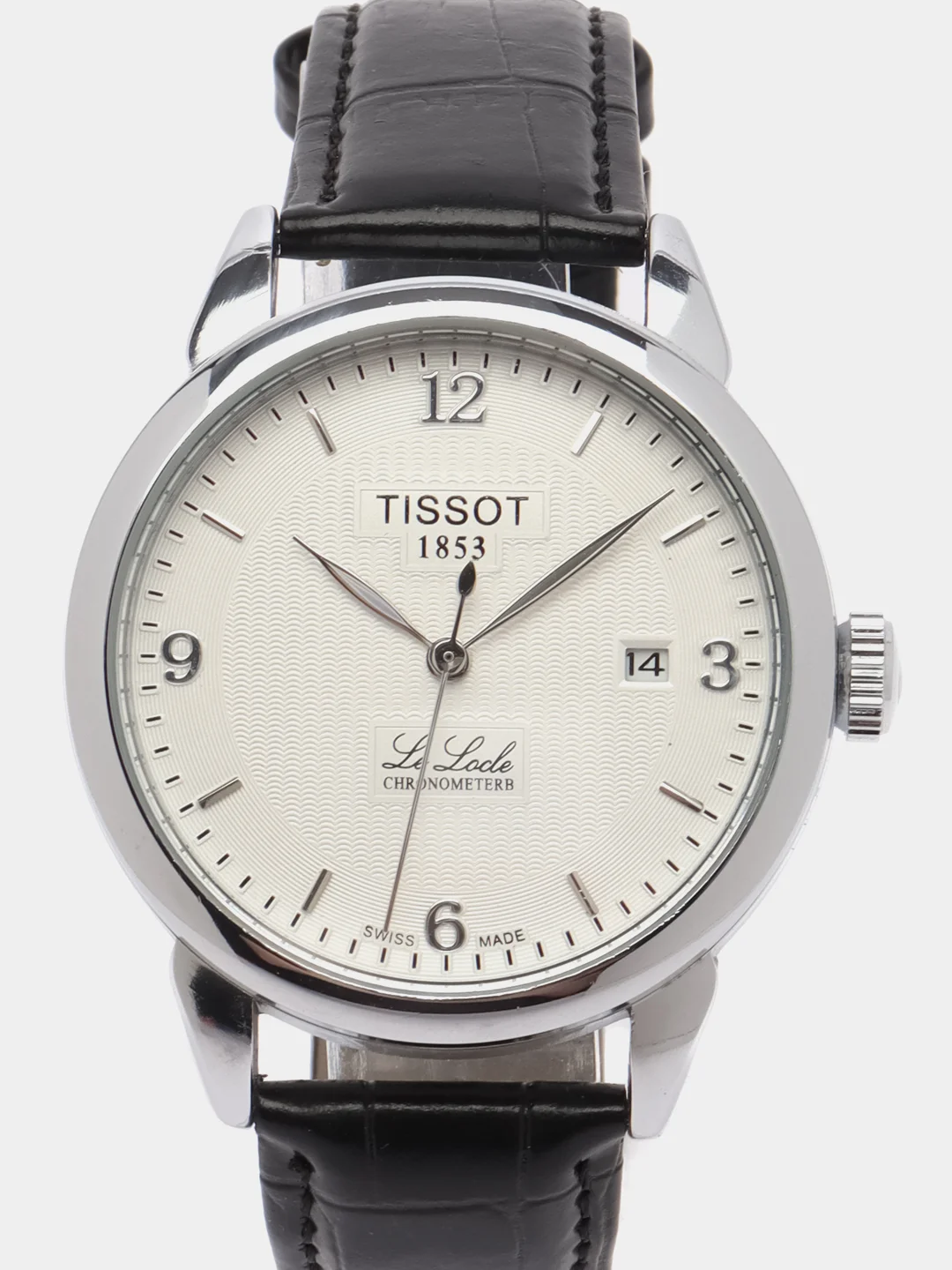 Молочный часы наручные, механические, Tissot