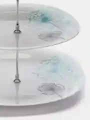 Серый этажерка для фруктов, фруктовница