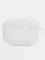 Белый силиконовый чехол для Apple Airpods Pro, с карабином и ремешком для наушников