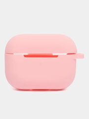 Силиконовый чехол для Apple Airpods Pro, с карабином и ремешком для наушников