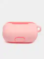 Красный силиконовый чехол для Apple Airpods Pro, с карабином и ремешком для наушников