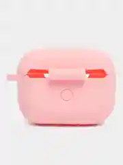 Красный силиконовый чехол для Apple Airpods Pro, с карабином и ремешком для наушников