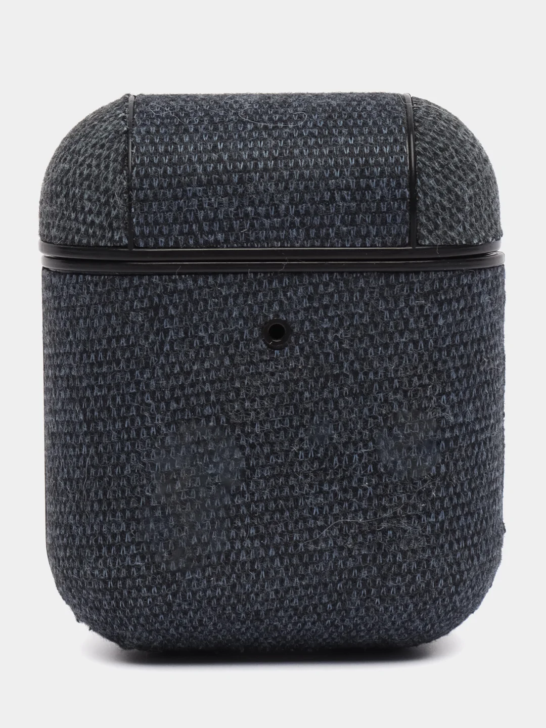 Синий чехол для Airpods 1/2, тканевый