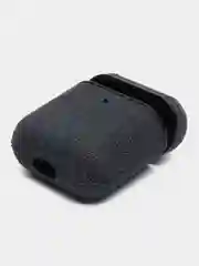 Синий чехол для Airpods 1/2, тканевый