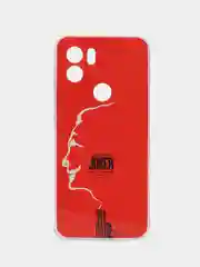 Алый чехол для Xiaomi Redmi A1 Plus / A1+ A2+ Poco C51 (Сяоми Редми А1 Плюс / А1+) с рисунком
