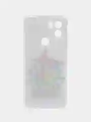 Кремовый чехол для Xiaomi Redmi A1 Plus / A1+ A2+ Poco C51 (Сяоми Редми А1 Плюс / А1+) с рисунком