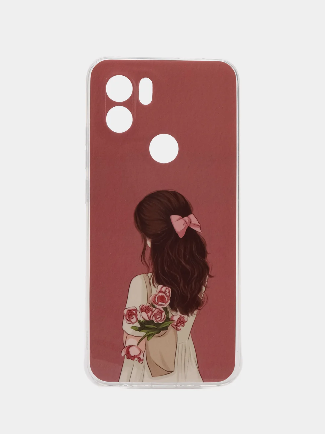 Марсала чехол для Xiaomi Redmi A1 Plus / A1+ A2+ Poco C51 (Сяоми Редми А1 Плюс / А1+) с рисунком