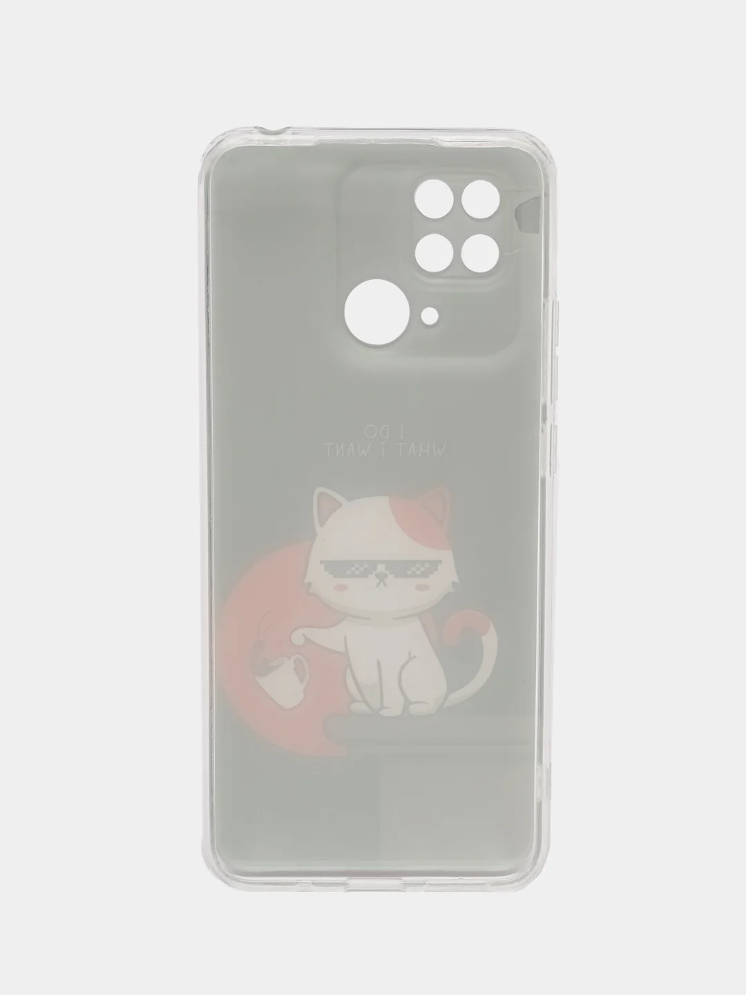 Серый металлик чехол для Xiaomi Redmi 10C, Poco C40 / Сяоми Редми 10С, Поко С40, силиконовый, с рисунком