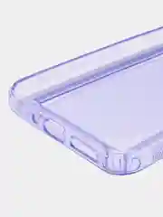 Лавандовый чехол с карманом для карт для Samsung Galaxy A54, прозрачный, Самсунг Галакси А54