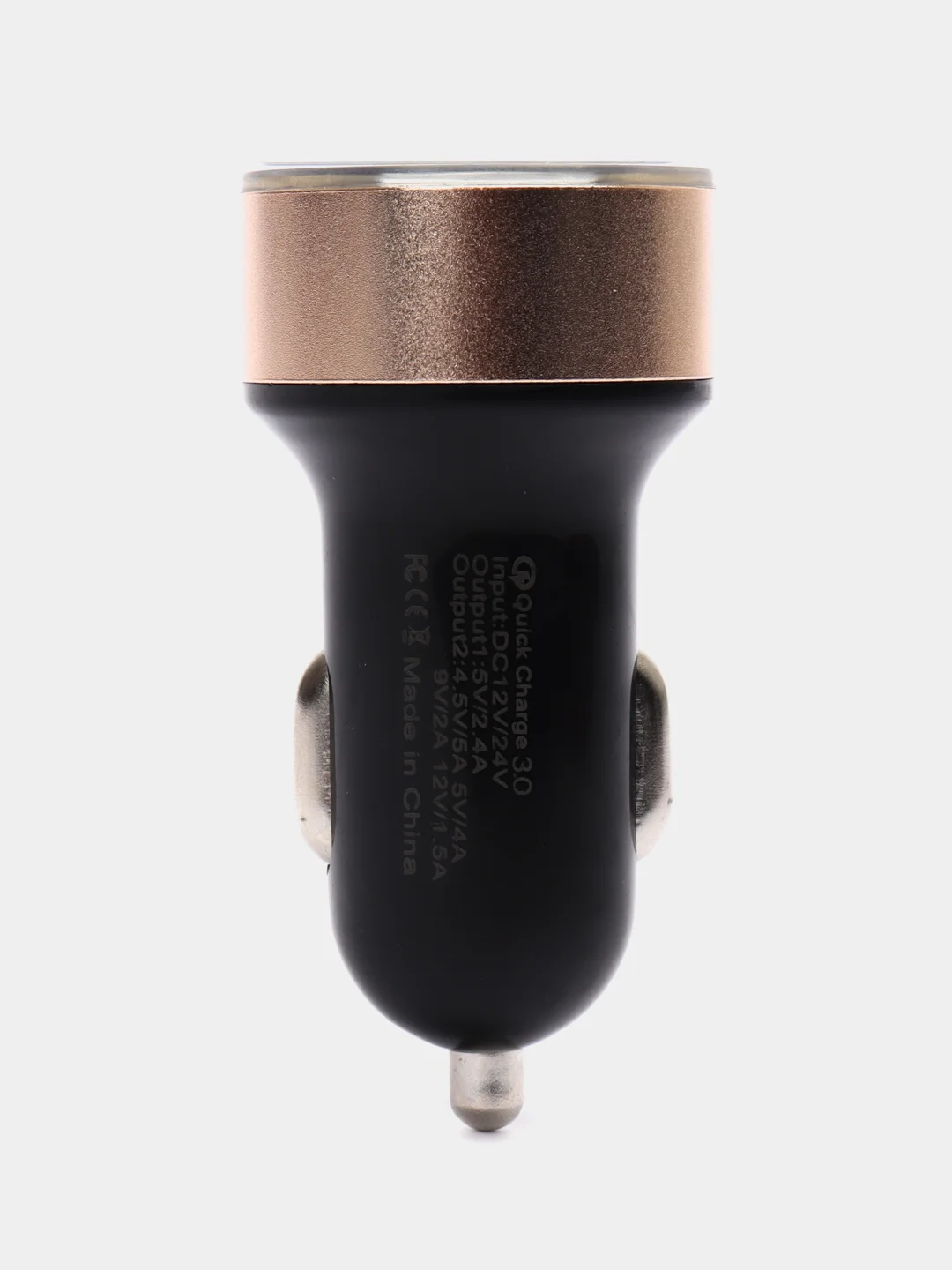 Бежевый автомобильное зарядное устройство, 2 USB