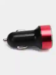 Красный автомобильное зарядное устройство, 2 USB