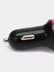 Красный автомобильное зарядное устройство, 2 USB