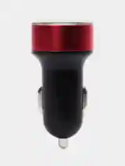 Красный автомобильное зарядное устройство, 2 USB