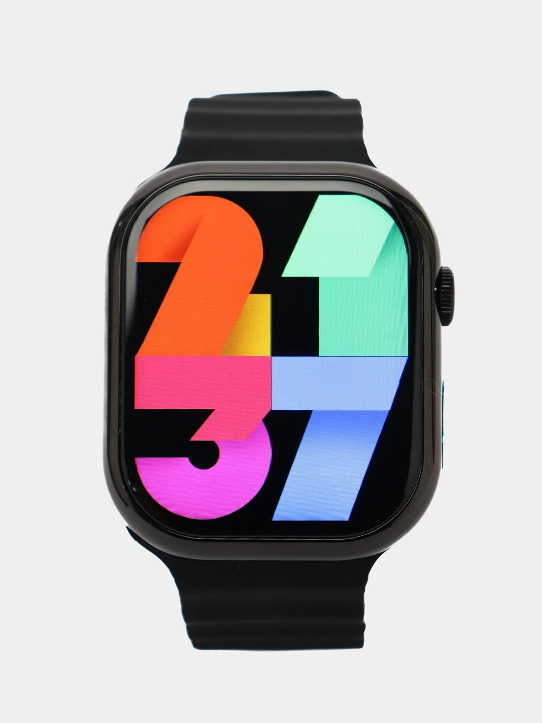 Черный смарт-часы Smart Watch HW9 Pro Max, AMOLED дисплей, с поддержкой звонков и смс