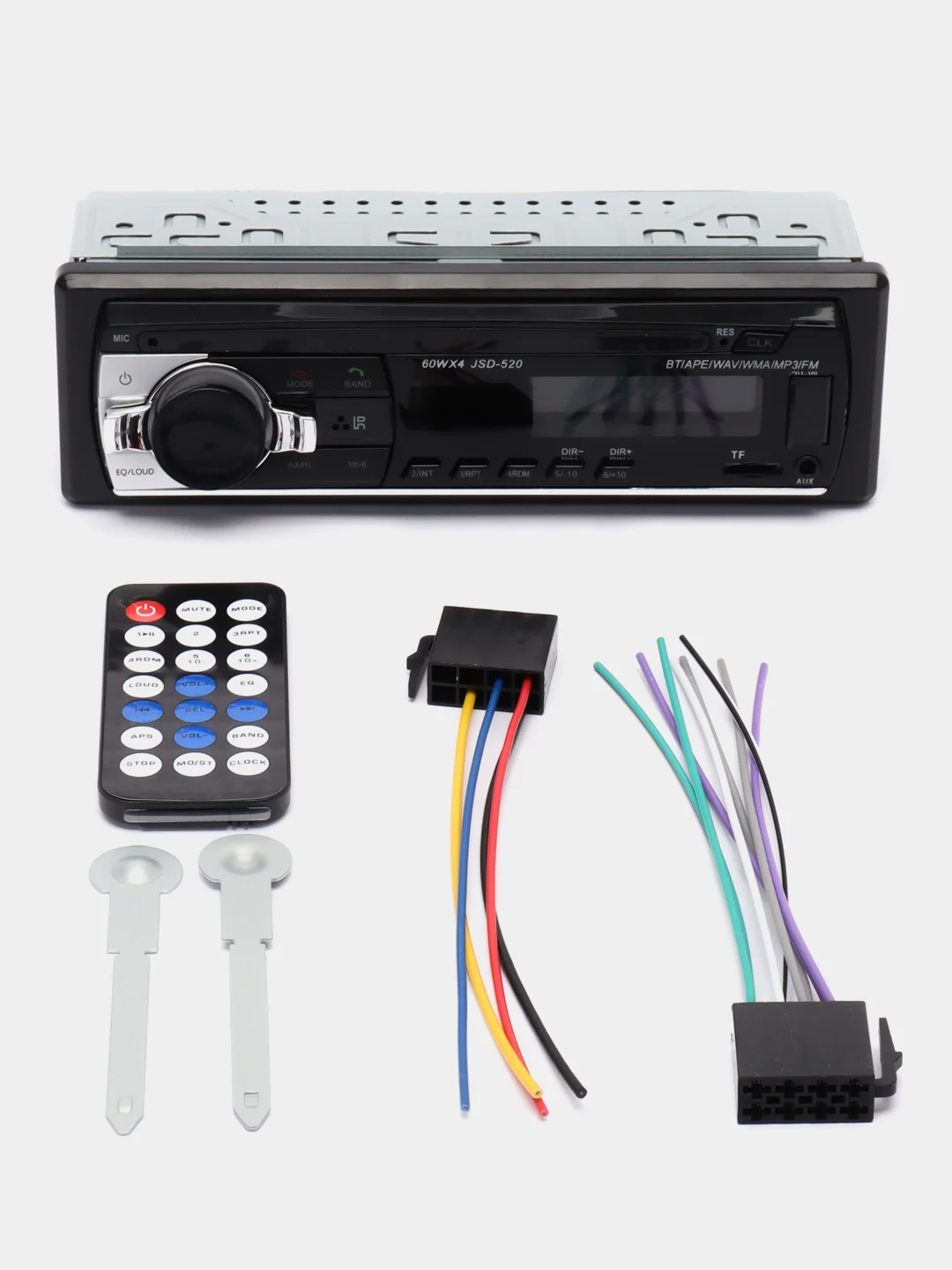 Автомагнитола 1 din bluetooth, USB, microsd магнитола