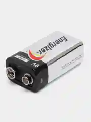 Батарейка крона, элемент питания энерджайзер 6LR61, 9V, 6F22, батарея