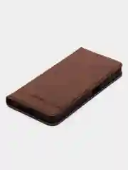 Коричневый чехол-книжка Realme C53/Realme C51 (Реалми С51/Реалми С53), искусственная кожа