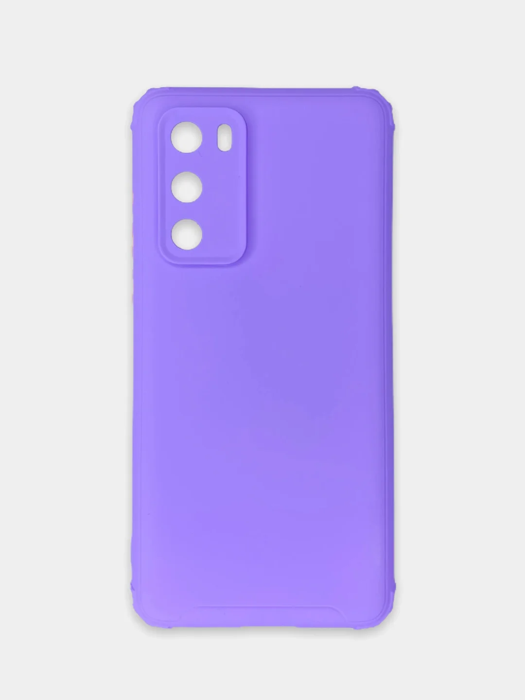 Лавандовый чехол Huawei P40, Хуавей П40 силиконовый противоударный с усиленными углами