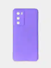 Лавандовый чехол Huawei P40, Хуавей П40 силиконовый противоударный с усиленными углами