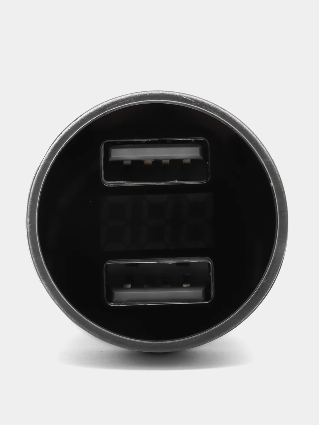 Черный автомобильное зарядное устройство, 2 USB 3.1 A, прикуриватель в машину