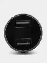 Черный автомобильное зарядное устройство, 2 USB 3.1 A, прикуриватель в машину