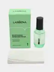 Зеленый маска от  черных точек LANBENA, маска  для лица 17 мл