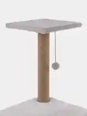 Серый когтеточка для кошки "Макси", мягкая, 58*38*98, HomeStuff, с мятой