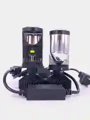Белый мини BiLED линзы Y6, светодиодные билед лампы, цоколь H4 12 - 24 V