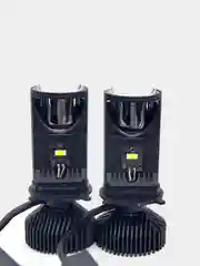 Белый мини BiLED линзы Y6, светодиодные билед лампы, цоколь H4 12 - 24 V