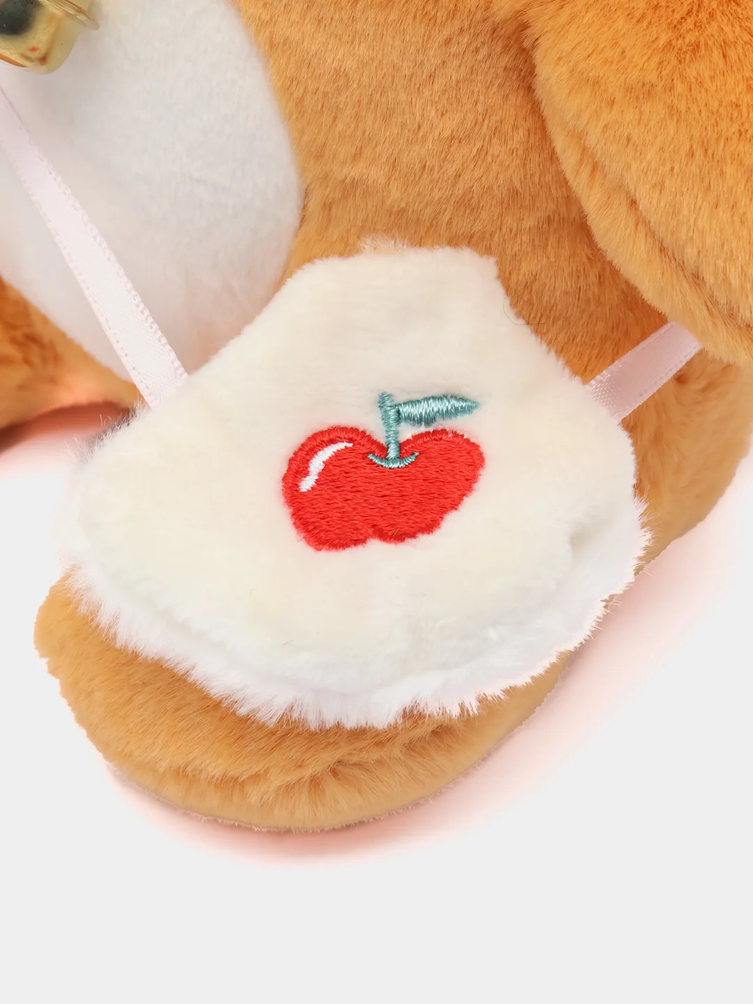 Лавандовый мягкая игрушка кошка в костюме, плюшевая с бубенцом, 24 см