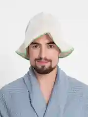 Шапка для бани "Панама", полиэфир, эконом