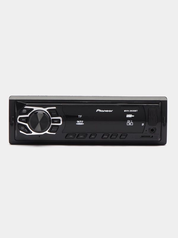 Магнитола автомобильная / автомагнитола 1 DIN Bluetooth, AUX, USB, пульт