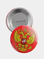 Значок "Герб России", 56 мм