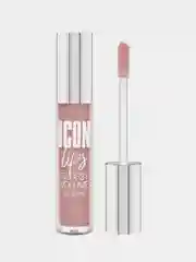 Блеск для губ с эффектом объема LUXVISAGE ICON lips glossy volume, тон 505 Ice Beige, 3,4г