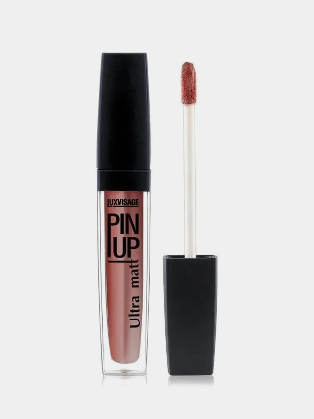 Блеск для губ LUXVISAGE PIN UP Ultra matt, тон 9, Iced coffee, 5 мл