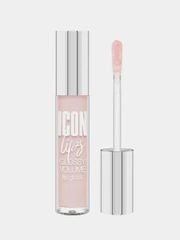 Блеск для губ с эффектом объема LUXVISAGE ICON lips glossy volume, тон 501 Baby Pink, 3,4г