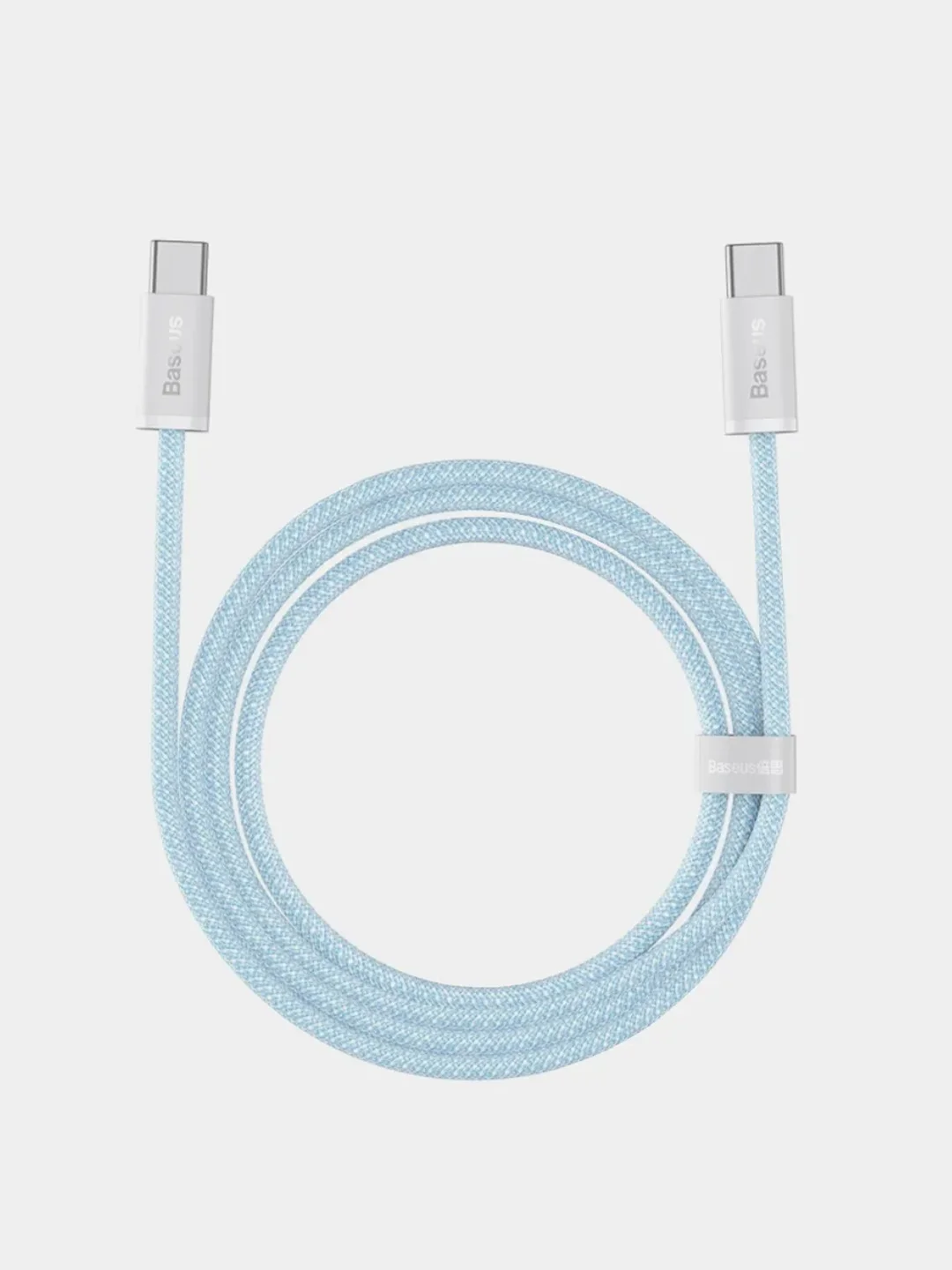 Голубой кабель Baseus Dynamic Fast Charging Data Cable, Type-C/Type-C, 20V, 5A, 100W(для Android)