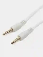 Аудио кабель AUX, jack 3,5 мм, 1 м, тканевый