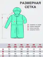 Голубой халат детский Утенок