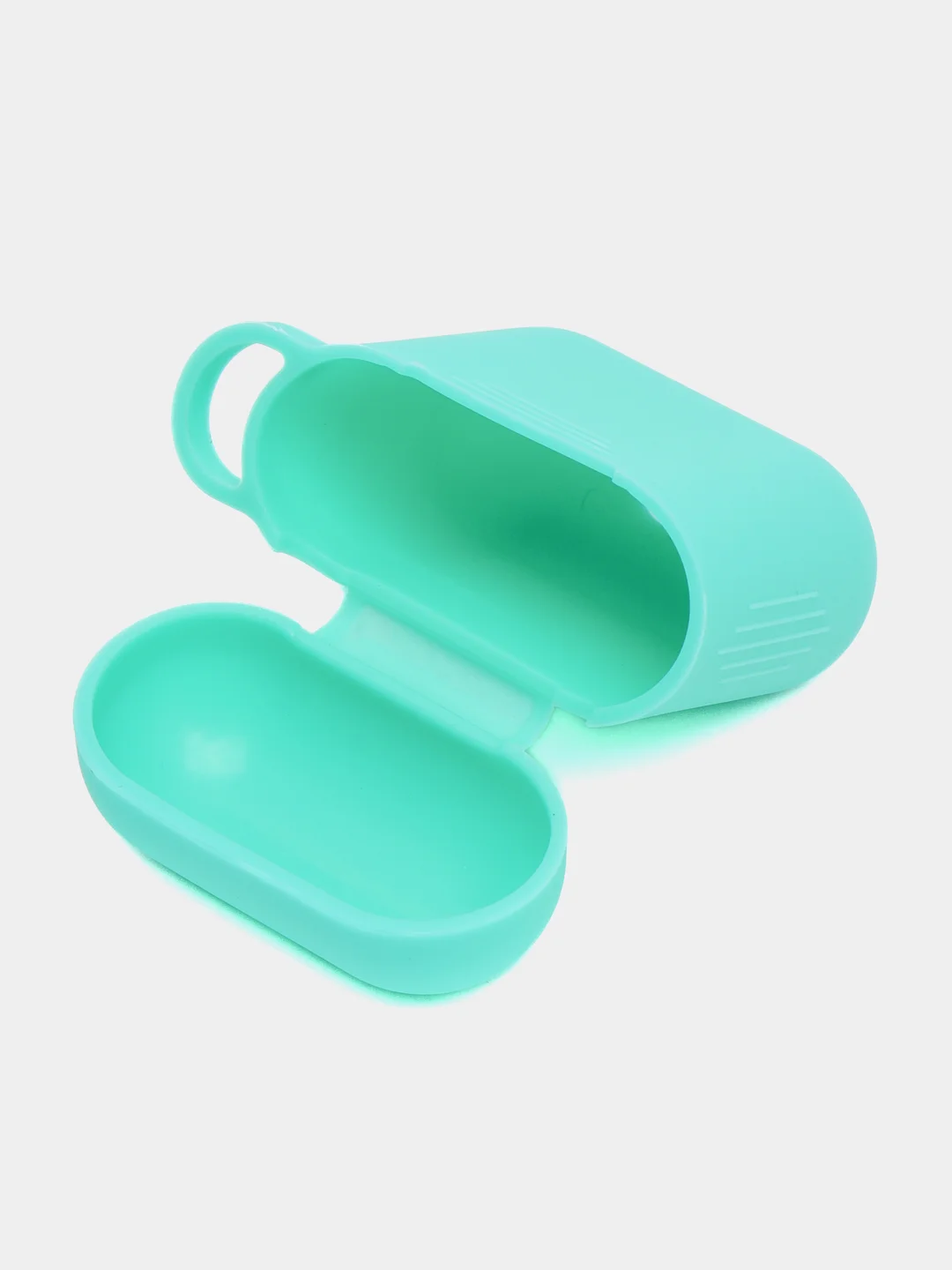 Бирюзовый силиконовый чехол для Airpods 1/2