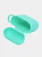 Бирюзовый силиконовый чехол для Airpods 1/2