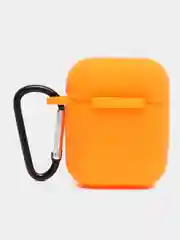 Оранжевый силиконовый чехол для Airpods 1/2