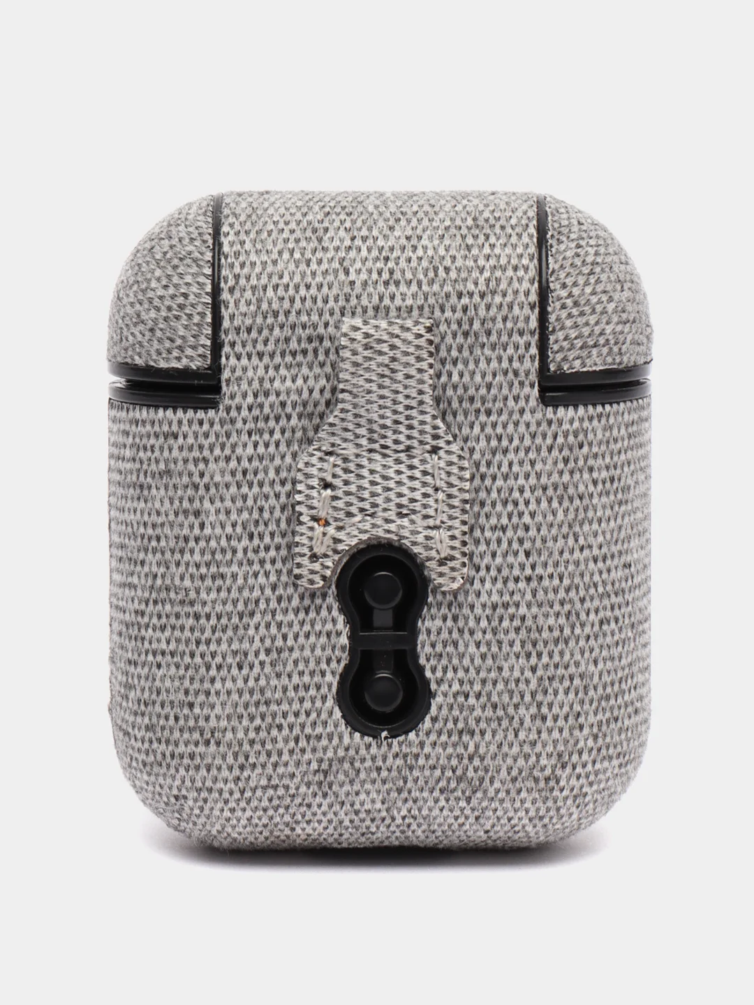 Красный чехол для Airpods 1/2, тканевый
