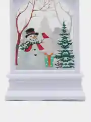 Новогодний фонарик светильник, 1 шт, плоский, 13*7*4 см