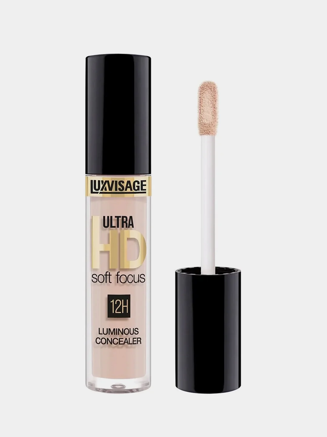 Консилер светоотражающий LUXVISAGE ULTRA HD soft focus, тон 12 Nude, 3,7 г