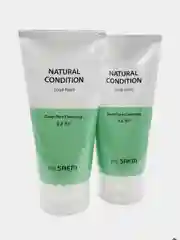 Пенка - скраб для лица The Saem Natural Condition Scrub Foam Deep Pore Cleansing,150 мл