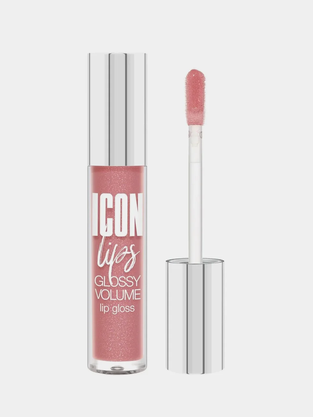 Блеск для губ с эффектом объема LUXVISAGE ICON lips glossy volume, тон 503 Nude Rose, 3,4г