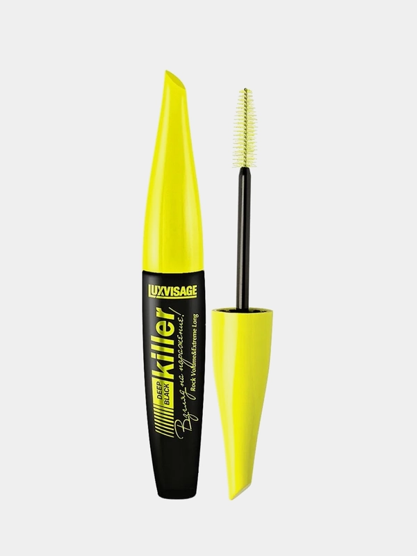 Тушь для ресниц LUXVISAGE KILLER, Черная, 11 г