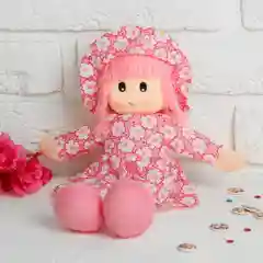 Розовый интерьерные, текстильные, мягкие куклы  30 см, подарок к 8-му марта